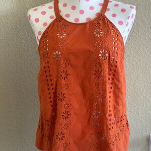 Madewell Eyelet Top Size M